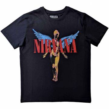 NIRVANA ユニセックスTシャツ: In Utero / ロックファッション NIRVANA ユニセックスTシャツ: In Utero / ロックファッション