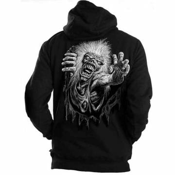 【予約商品】IRON MAIDEN Unisex Zipped Hoodie: No Prayer (Back Print)