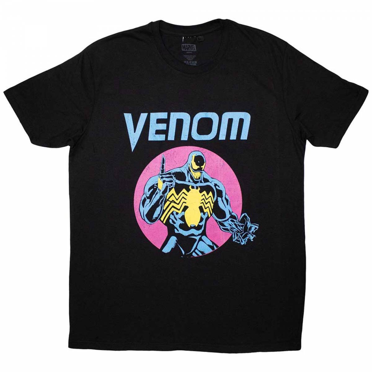 【予約商品】MARVEL COMICS ユニセックスTシャツ: Venom Purple Circle