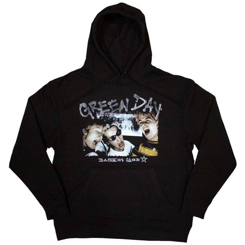 【予約商品】GREEN DAY Unisex Pullover Hoodie: Basket Case Star (Black)