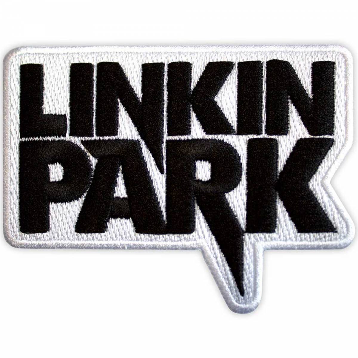 【予約商品】LINKIN PARK Woven Patch: Black Logo (Standard)