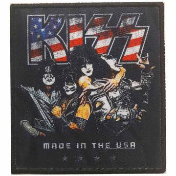 【予約商品】KISS Standard Printed Patch: Made In The USA