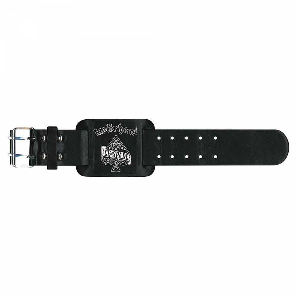 【予約商品】MOTORHEAD Leather Wrist Strap: Ace of Spades