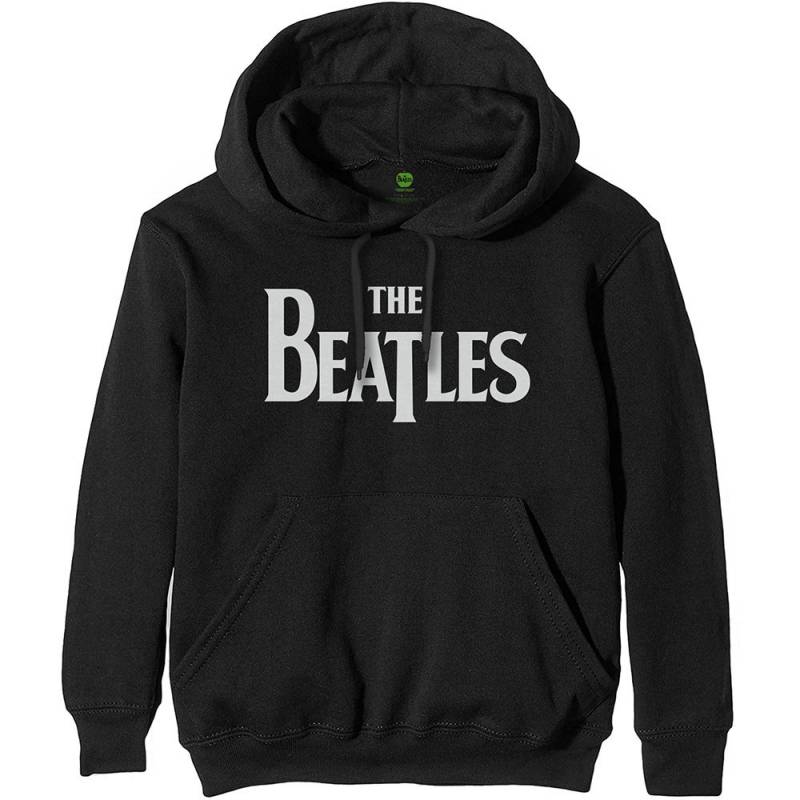 【予約商品】THE BEATLES Unisex Pullover Hoodie: Drop T Logo (Black)