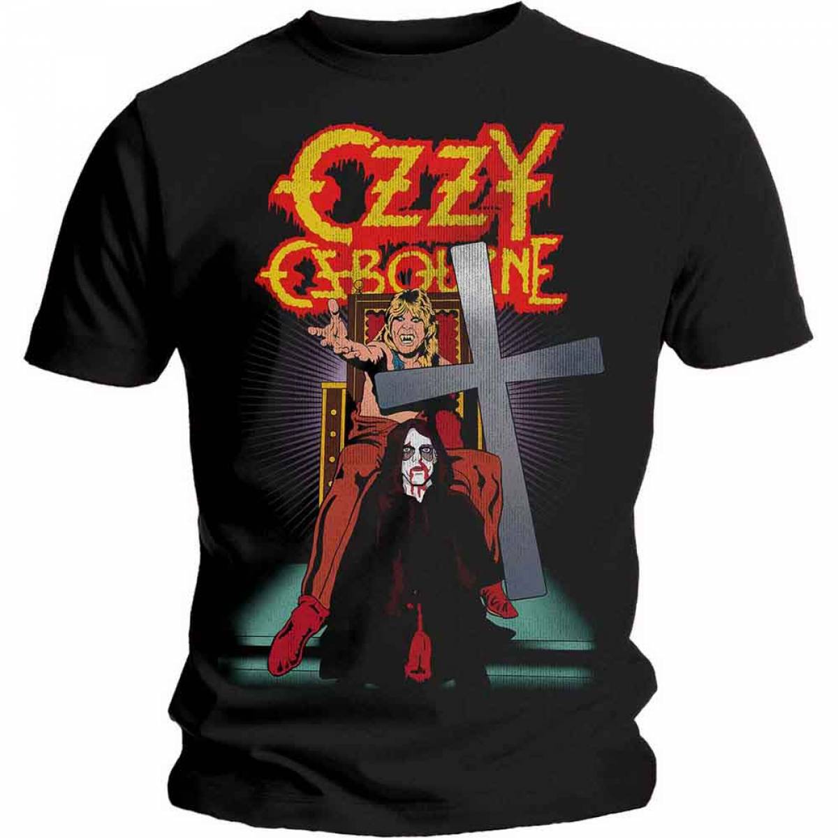 【予約商品】OZZY OSBOURNE バンドTシャツ ユニセックス: Speak of the Devil Vintage (Black) - BLACK