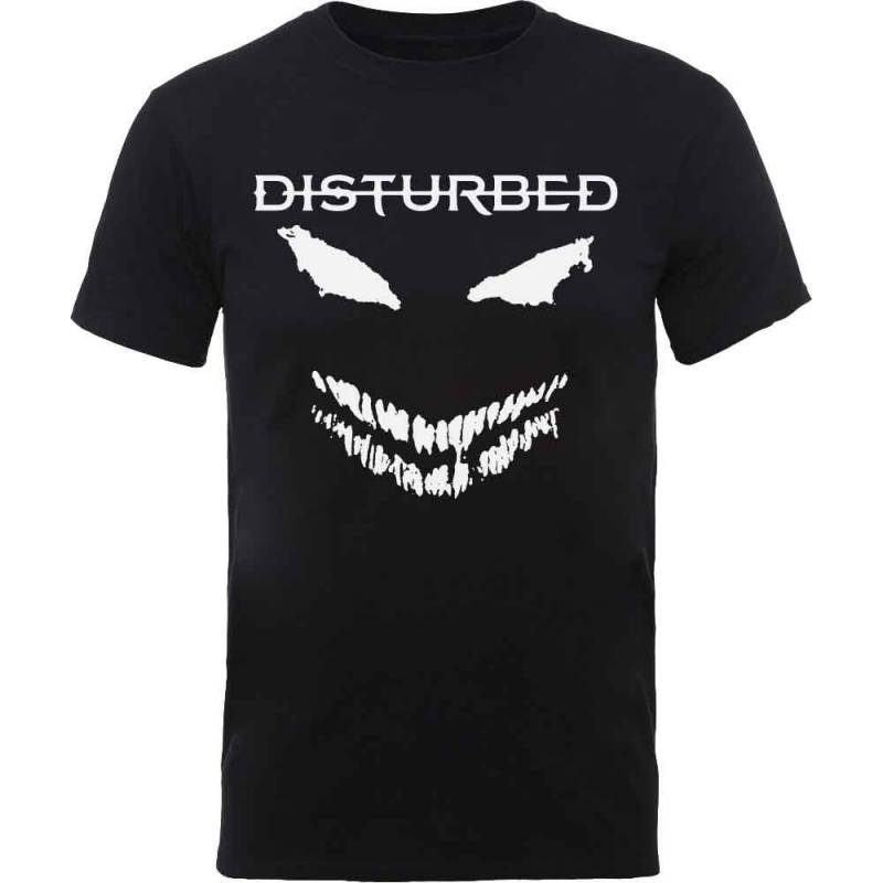 【予約商品】DISTURBED バンドTシャツ ユニセックス: Scary Face Candle (Black)
