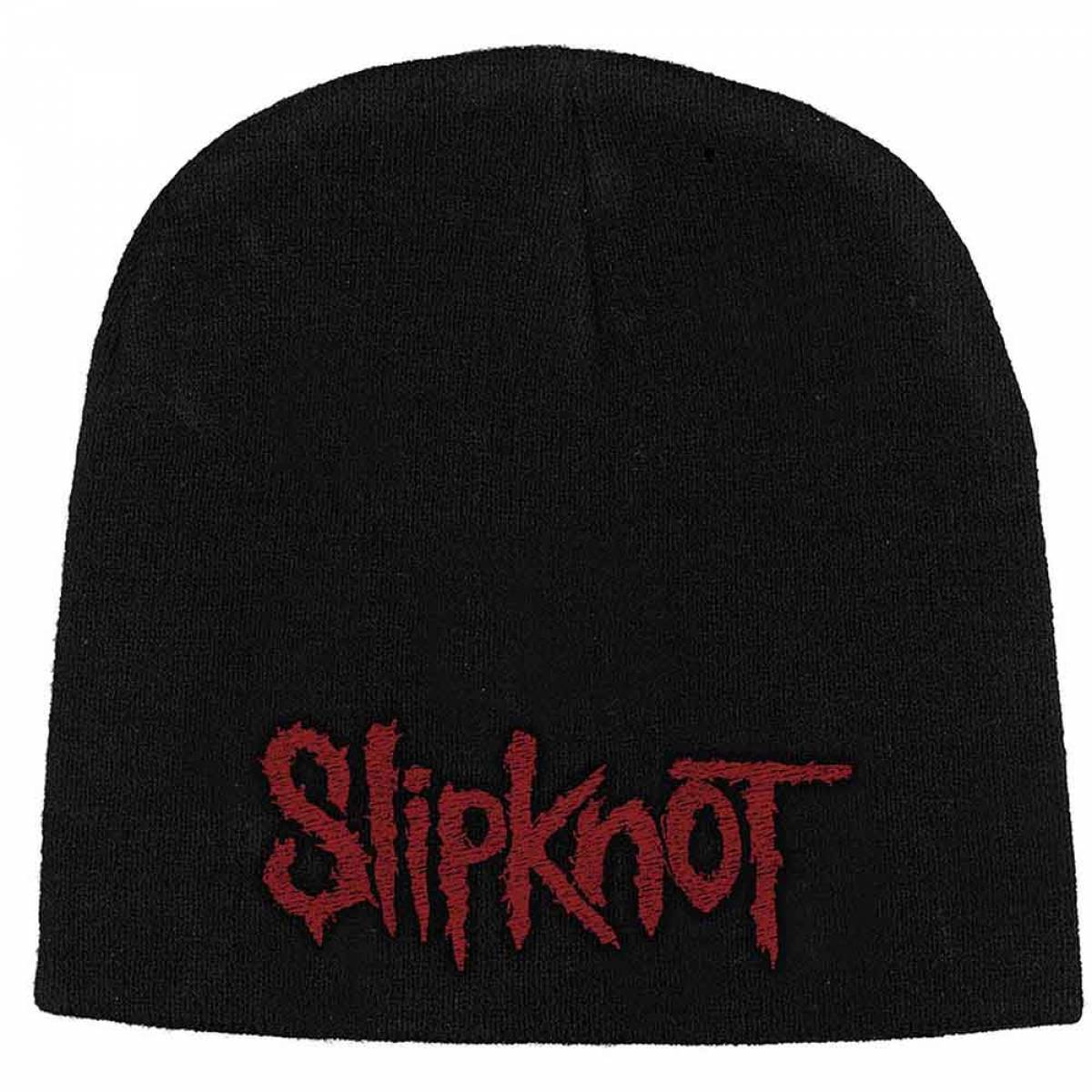 【予約商品】SLIPKNOT Unisex Beanie Hat: Logo (Black) - BLACK