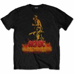 【予約商品】AC/DC バンドTシャツ ユニセックス: Bonfire (Black) - BLACK