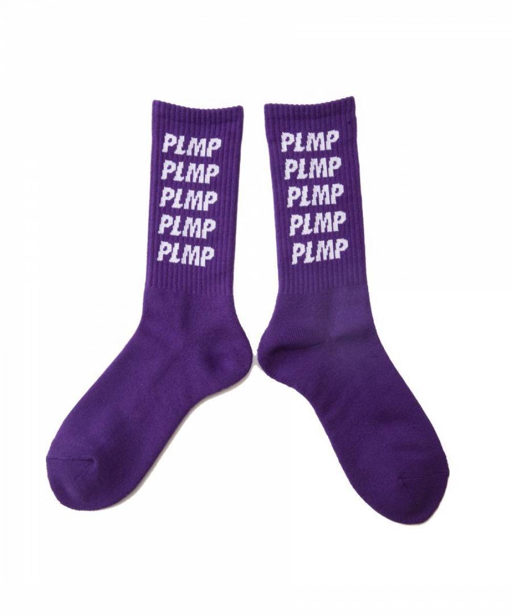 PSYCHOLOGICAL METAMORPHOSIS PLMP LOGO SOCKS 2 - PURPLE