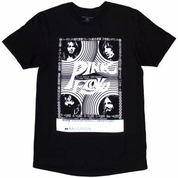【予約商品】PINK FLOYD バンドTシャツ ユニセックス: Hakone AHM (Black) - BLACK