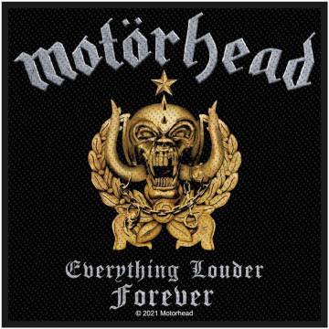 【予約商品】MOTORHEAD Woven Patch: Everything Louder Forever (Standard)