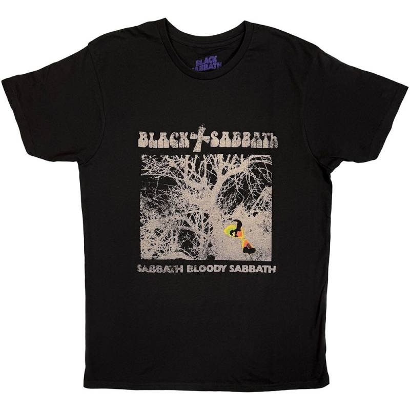【予約商品】BLACK SABBATH バンドTシャツ ユニセックス: Sabbath Bloody Sabbath Vintage (Black)
