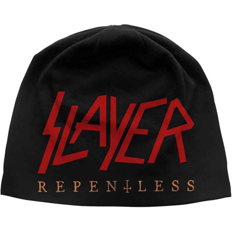【予約商品】SLAYER Unisex Beanie Hat: Repentless (Black)