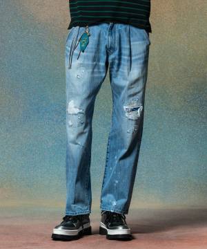 【予約商品】glamb(グラム)GB0225/TG08 : TIME TRAVELER Denim (GEAR 008) / タイムトラベラーデニム - Indigo