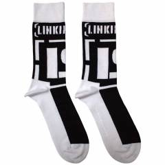 【予約商品】LINKIN PARK Unisex Ankle Socks: Brackets Logo (Black) (UK Size 4 - 7) - BLACK