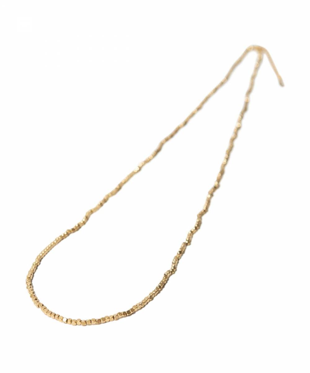 【予約商品】glamb (グラム)
GB0223/AC22 : Metal Beads Short Necklace / メタルビーズショートネックレス - Gold