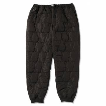 【予約商品】PUNK DRUNKERS (パンクドランカーズ)あいつキルティングパンツ - BLACK
