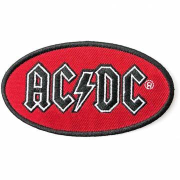 【予約商品】AC/DC Woven Patch: Oval Logo (Standard)