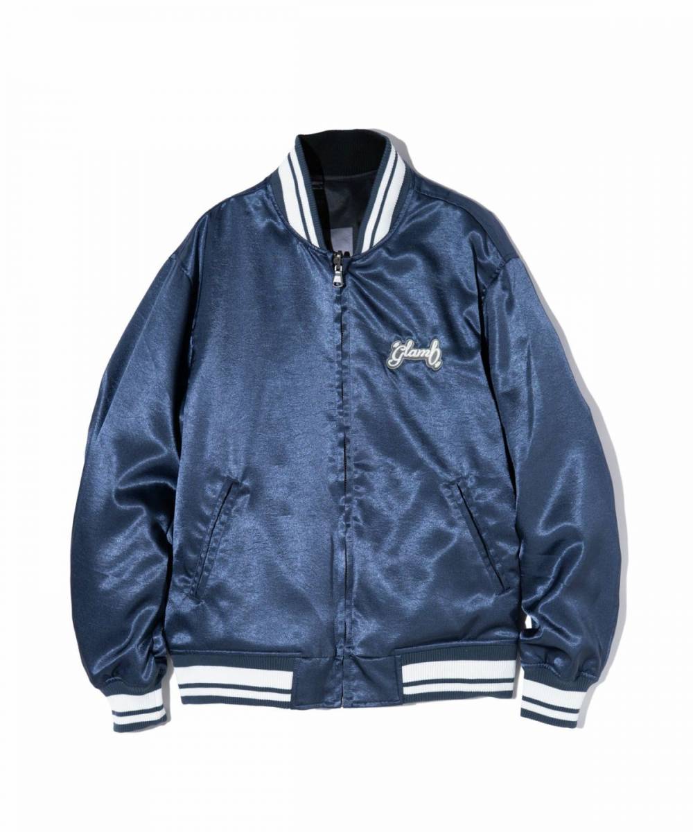 【予約商品】glamb(グラム) GB0424/JKT10 : Reversible City Blouson / リバーシブルシティブルゾン - Blue