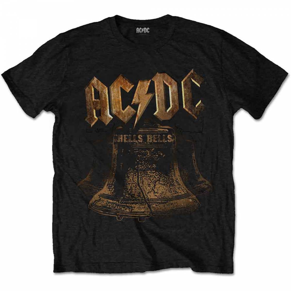【予約商品】AC/DC バンドTシャツ ユニセックス: Brass Bells - BLACK