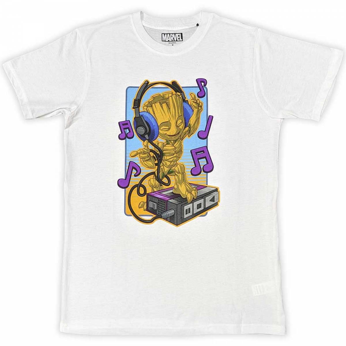 【予約商品】Marvel Comics ユニセックスTシャツ: Guardians of the Galaxy Groot Dancing