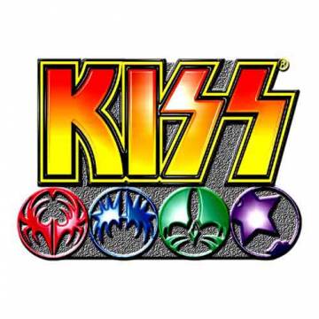 【予約商品】KISS Pin Badge: Logo & Icons
