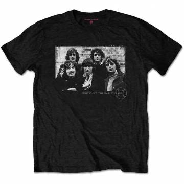 【予約商品】PINK FLOYD バンドTシャツ ユニセックス: The Early Years 5 Piece (Black) - BLACK