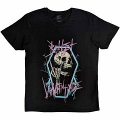 【予約商品】BULLET FOR MY VALENTINE バンドTシャツ ユニセックス: Thrash Skull 2 (Black) - BLACK