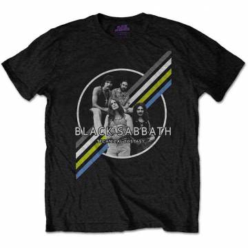 【予約商品】BLACK SABBATH バンドTシャツ ユニセックス: Technical Ecstasy - BLACK