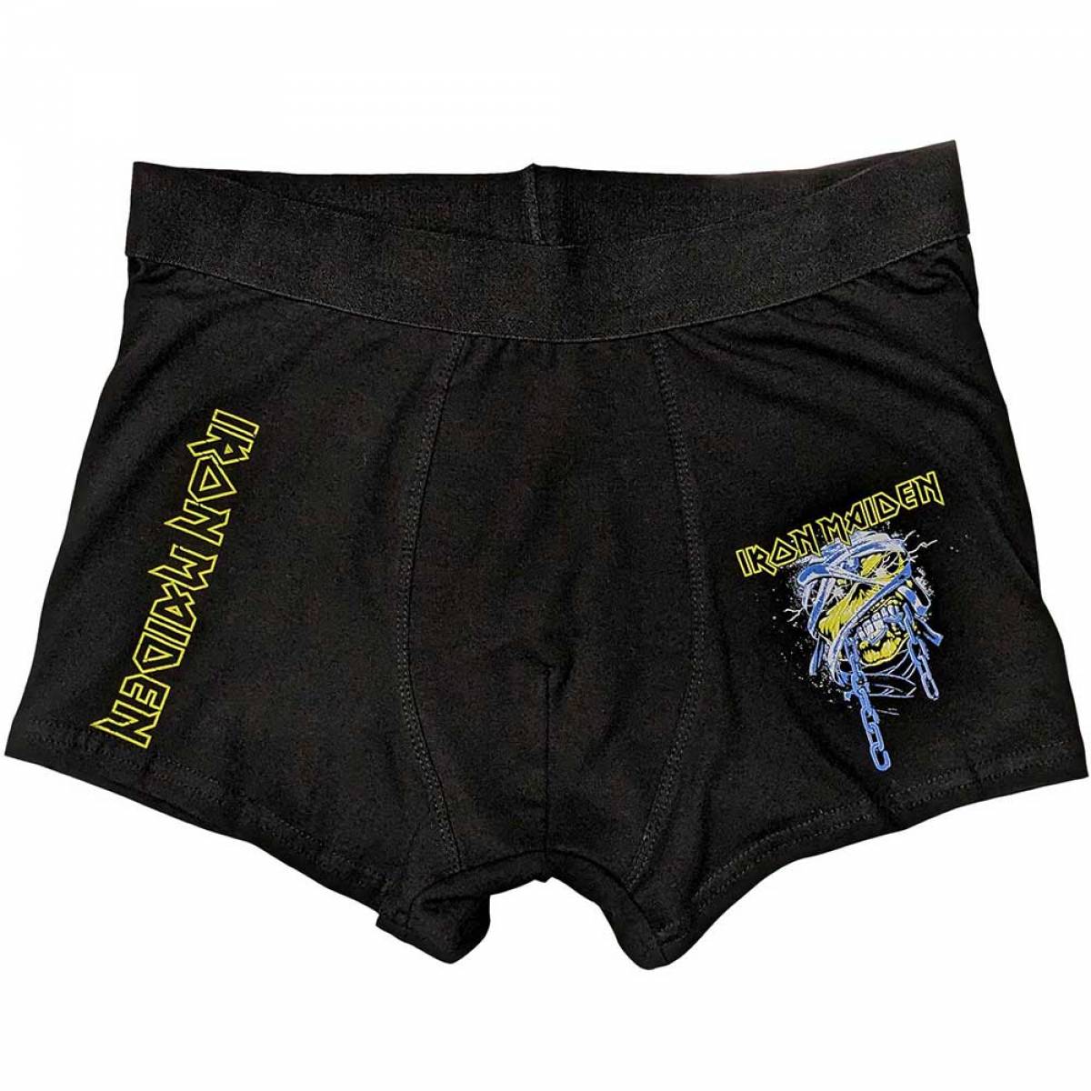 【予約商品】IRON MAIDEN Unisex Boxers: Powerslave Head - BLACK
