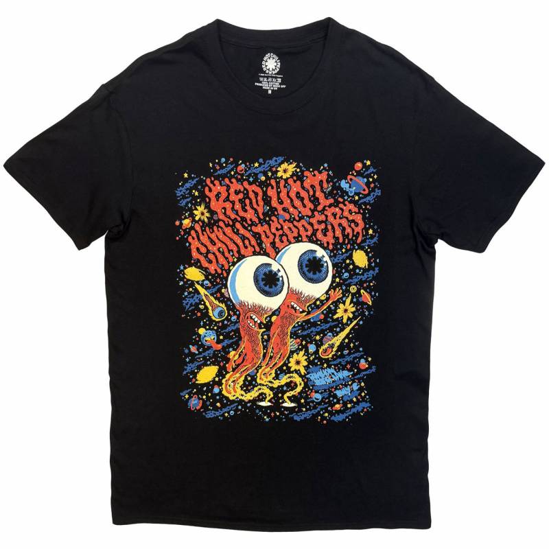 【予約商品】RED HOT CHILI PEPPERS バンドTシャツ ユニセックス: Burgettstown (Black)