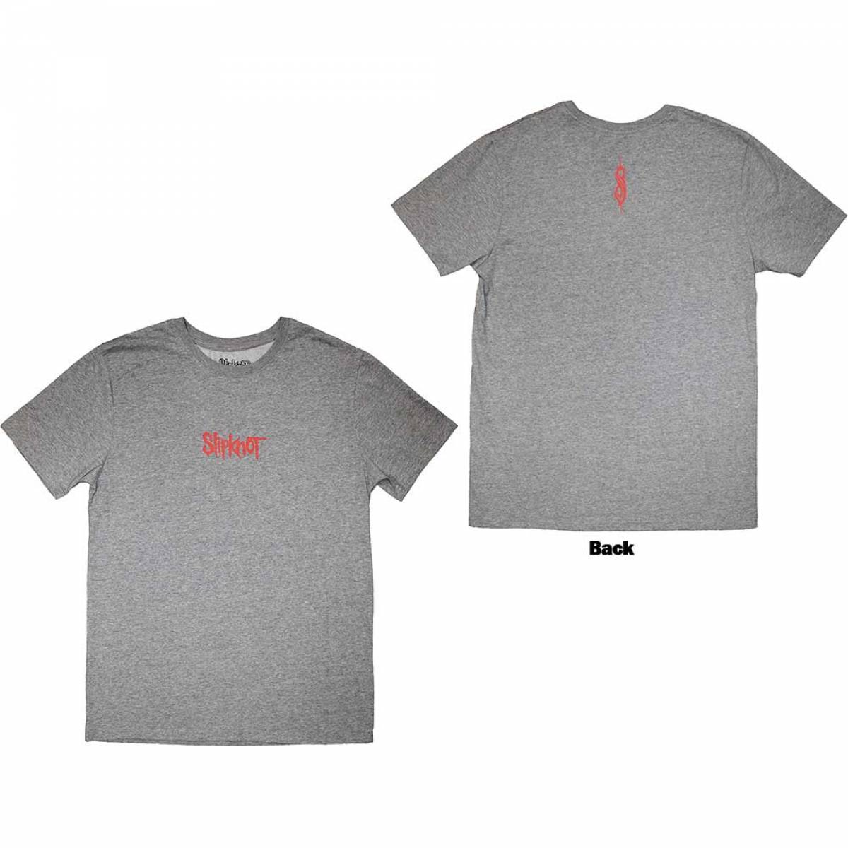 【予約商品】SLIPKNOT ユニセックスTシャツ: Mini Logo (Back Print)