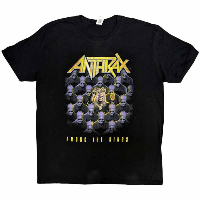 【予約商品】ANTHRAX バンドTシャツ ユニセックス: Among The Kings (Black)