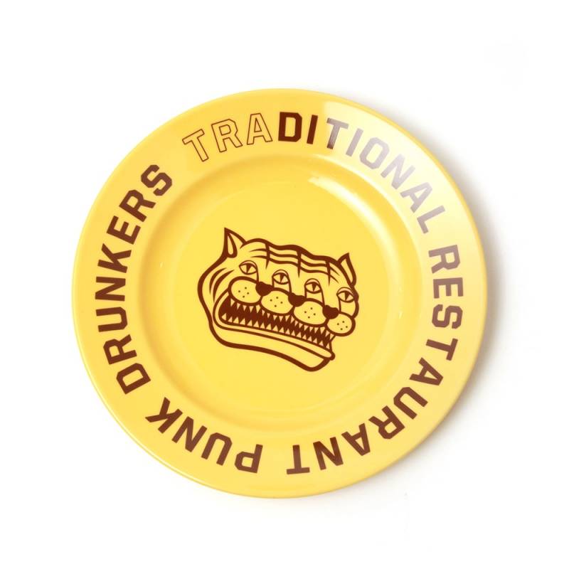 【予約商品】PUNK DRUNKERS (パンク・ドランカーズ) トラ皿 - YELLOW