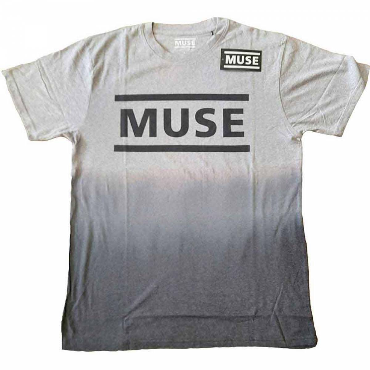 【予約商品】MUSE バンドTシャツ ユニセックス: Logo (White) (Wash Collection) - WHITE