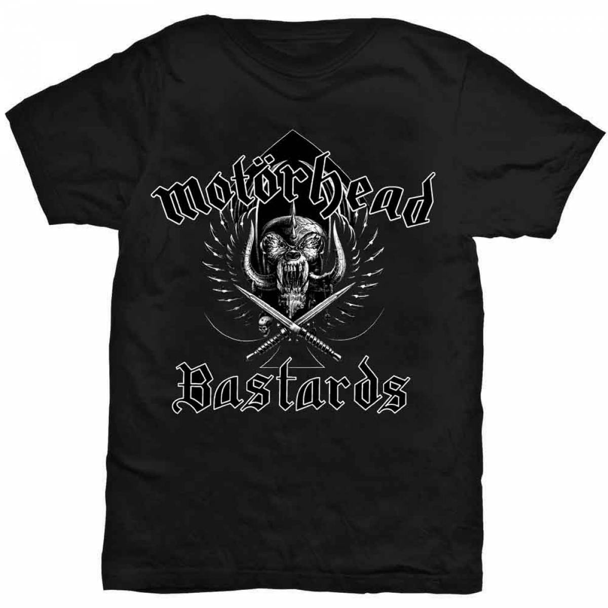 【予約商品】MOTORHEAD ユニセックスTシャツ: Bastards
