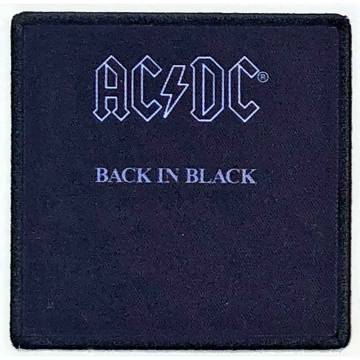 【予約商品】AC/DC Printed Patch: Back In Black 2 (Standard)