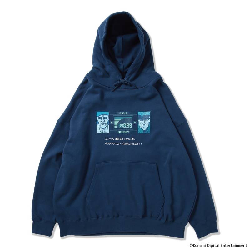 【予約商品】PUNK DRUNKERS (パンク・ドランカーズ) ［PDSxMGS］無線BIGパーカ - D.BLUE