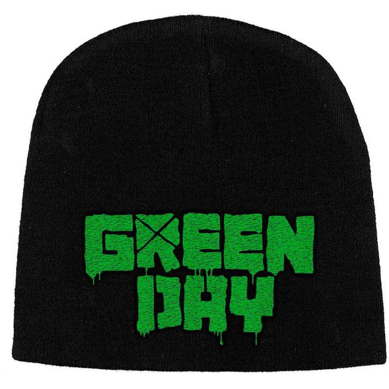 【予約商品】GREEN DAY Unisex Beanie Hat: Logo (Black) - BLACK