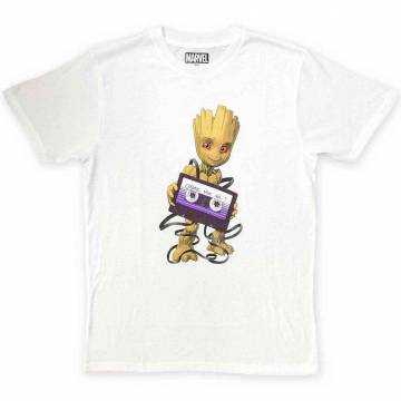 【予約商品】Marvel Comics ユニセックスTシャツ: Guardians of the Galaxy Cosmic Tape