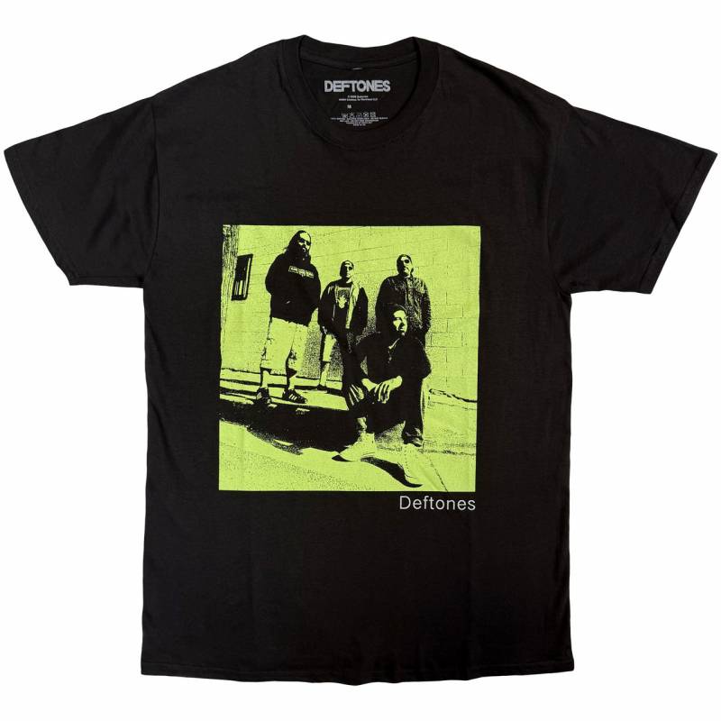 【予約商品】DEFTONES バンドTシャツ ユニセックス: Green Photo (Black)