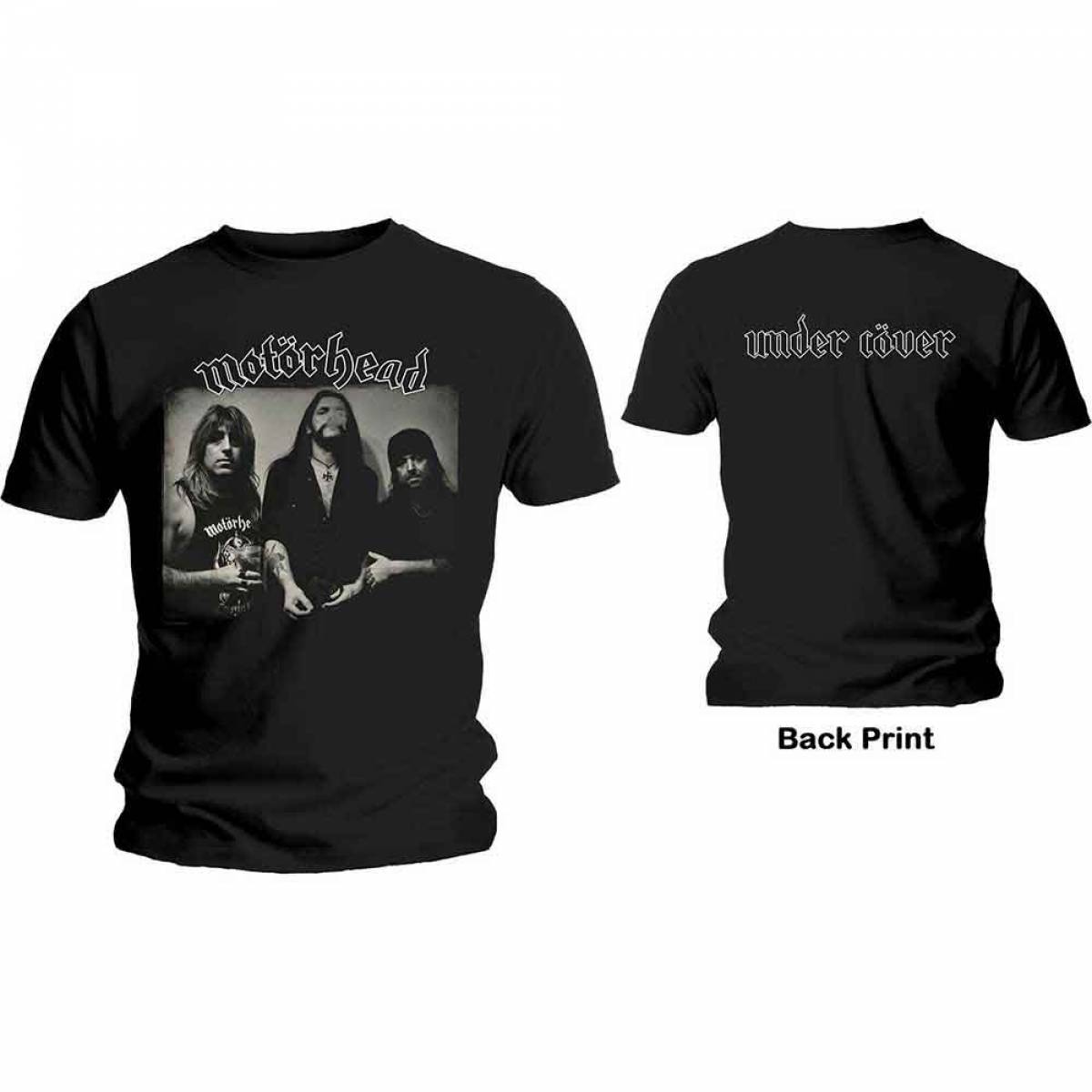 【予約商品】MOTORHEAD ユニセックスTシャツ: Under Cover (Back Print)
