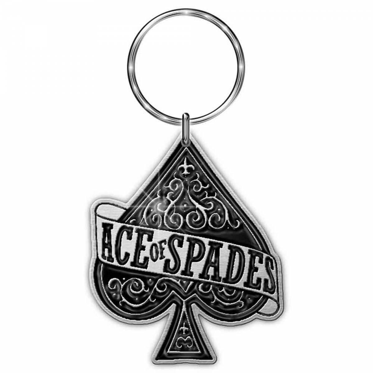 【予約商品】MOTORHEAD Keychain: Ace Of Spades (Enamel In-Fill)