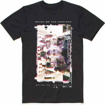 【予約商品】BRING ME THE HORIZON バンドTシャツ ユニセックス: Mantra Cover (Black) (Small) - BLACK