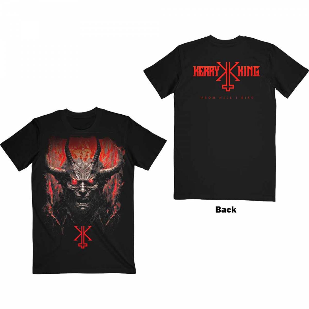 予約商品】KERRY KING バンドTシャツ ユニセックス: From Hell I
