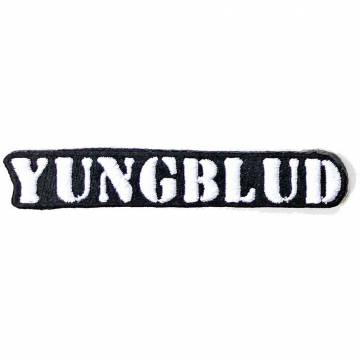 【予約商品】YUNGBLUD Woven Patch: Stencil Logo (Standard)