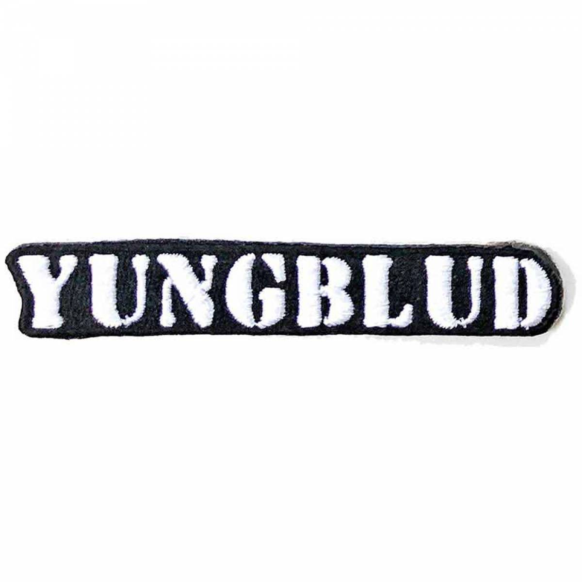 【予約商品】YUNGBLUD Woven Patch: Stencil Logo (Standard)