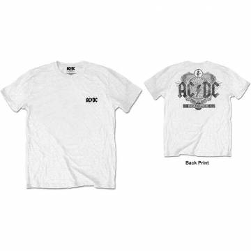 【予約商品】AC/DC ユニセックスTシャツ: Black Ice (Back Print/Retail Pack)