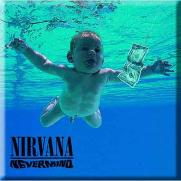 【予約商品】NIRVANA Fridge Magnet: Never Mind