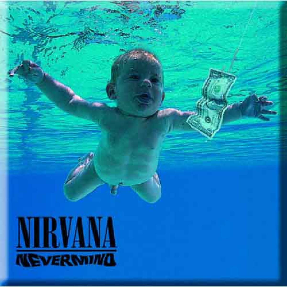 【予約商品】NIRVANA Fridge Magnet: Never Mind